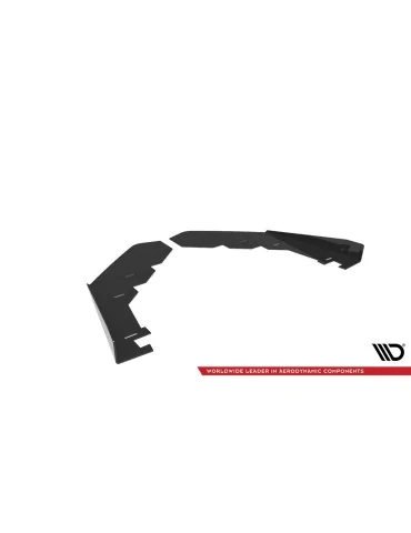 Flaps de lame avant Street Pro en ABS Maxton Design pour Ford Mustang GT Mk7 (depuis 2023)