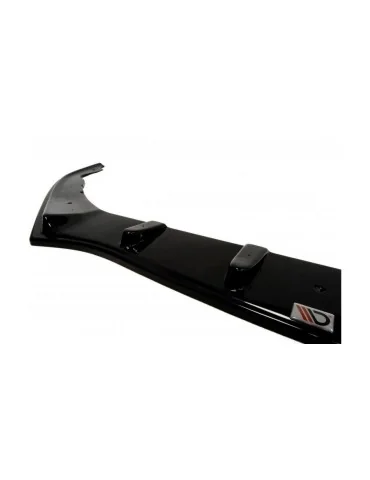 Lame de pare-chocs avant en ABS Maxton Design pour Honda Accord VIII (2008-2011) noir brillant