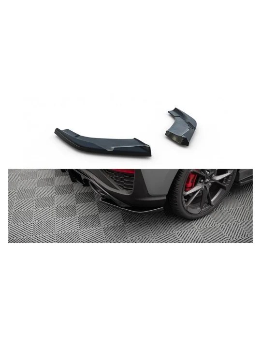 Rajouts latéraux de pare-chocs arrière Maxton Design pour Hyundai i30 III N restylée, vue d'ensemble de la pièce