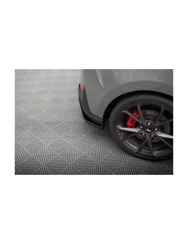 Rajouts de pare-chocs arrière v.5 en ABS Maxton Design pour Hyundai i30 III N restylée (depuis 2020)