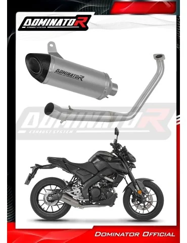 Ligne d'échappement complète Dominator HP8 Titane pour Yamaha MT-125 (2020)