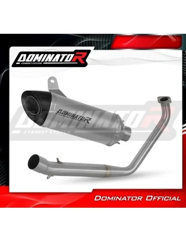 Ligne d'échappement complète Dominator HP8 Titane pour Yamaha MT-125 (2020)