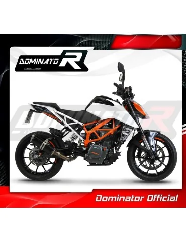 Décatalyseur inox Dominator pour KTM 390 Duke 2017-2020 (usage compétition)