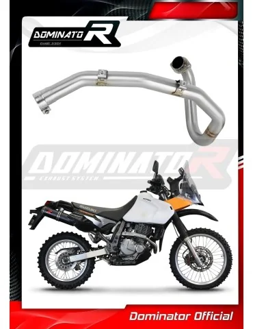 Collecteur d'échappement inox Dominator pour Suzuki DR 650 SE / S (1996-2024)