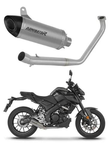 Ligne d'échappement complète Dominator HP8 Titane pour Yamaha MT-125 (2020)