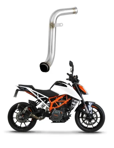 Décatalyseur inox Dominator pour KTM 390 Duke 2017-2020 (usage compétition)