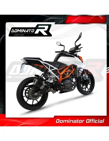 Décatalyseur inox Dominator pour KTM 390 Duke 2017-2020 (usage compétition)