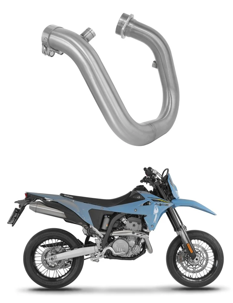 Décatalyseur inox Dominator pour Suzuki DR-Z4SM / DR-Z4S 2025-2026