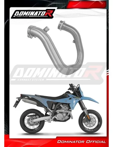 Décatalyseur inox Dominator pour Suzuki DR-Z4SM / DR-Z4S 2025-2026