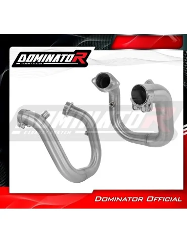 Décatalyseur inox Dominator pour Suzuki DR-Z4SM / DR-Z4S 2025-2026