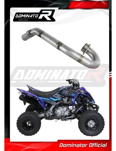 Collecteur d'échappement inox Dominator pour Yamaha Raptor 700 R (2015-2021)