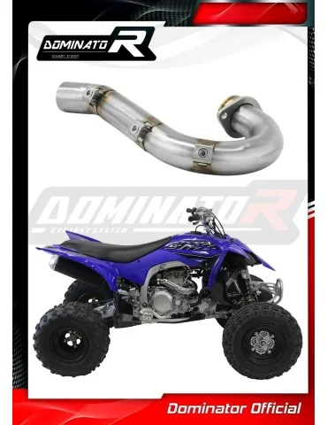 Collecteur d'échappement inox Dominator pour Yamaha YFZ 450 R (2014-2022)