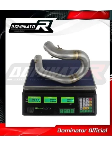 Collecteur d'échappement inox Dominator pour KTM XCF - W 350 (2020-2022)
