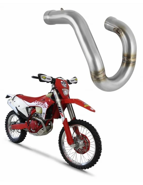 Collecteur d'échappement inox Dominator pour Gas Gas EC 350 F (2021-2022)