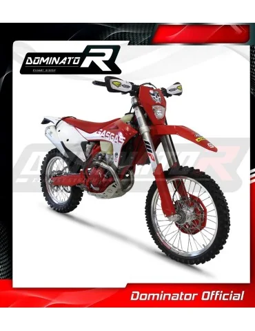 Collecteur d'échappement inox Dominator pour Gas Gas EC 350 F (2021-2022)