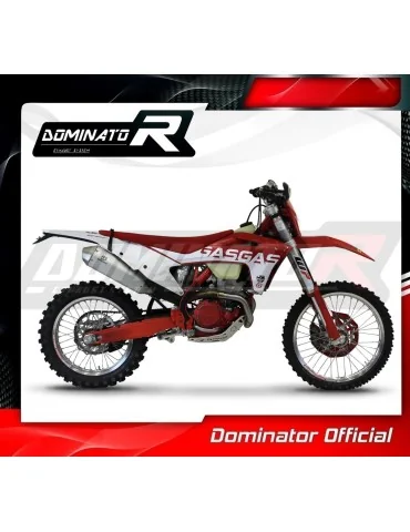 Collecteur d'échappement inox Dominator pour Gas Gas EC 350 F (2021-2022)