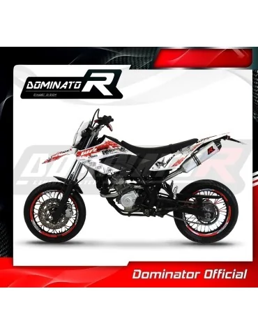 Collecteur d'échappement inox Dominator pour Yamaha WR 125 X (2009-2014)
