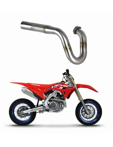 Collecteur d'échappement inox Dominator pour Honda CRF 450 R RX (2021)