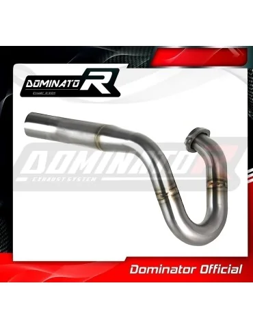 Collecteur d'échappement inox Dominator pour Honda CRF 450 R RX (2021)