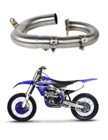 Coude de collecteur d'échappement Dominator pour Yamaha YZ 450 F (2018-2019)
