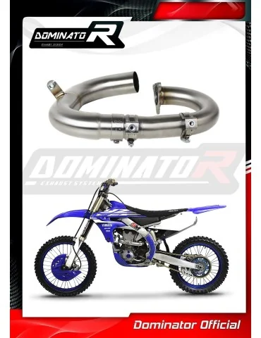 Coude de collecteur d'échappement Dominator pour Yamaha YZ 450 F (2018-2019)