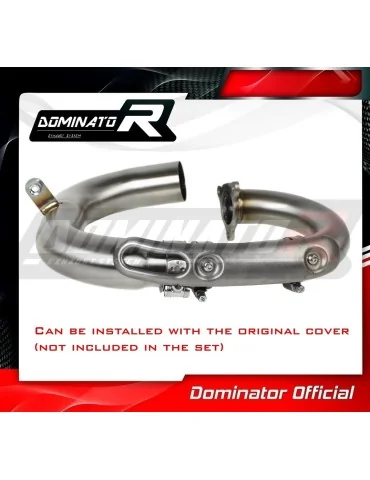 Coude de collecteur d'échappement Dominator pour Yamaha YZ 450 F (2018-2019)
