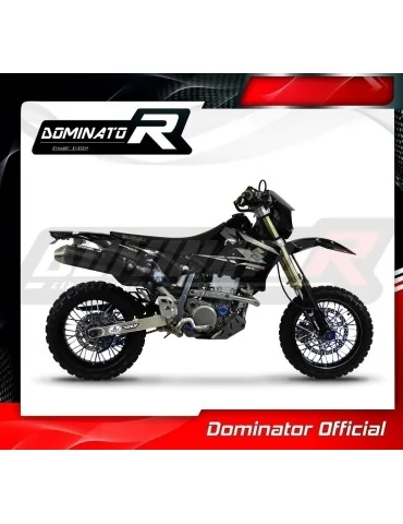Coude de collecteur d'échappement Dominator pour Suzuki DR-Z 400 S / SM (2000-2019)