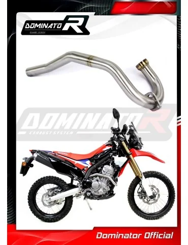 Coude de collecteur d'échappement Dominator pour Honda CRF 250 Rally (2017-2019)