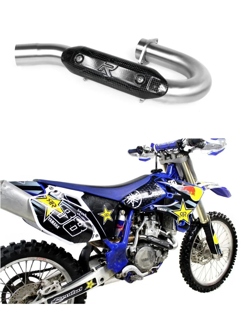 Coude de collecteur d'échappement Dominator pour Yamaha YZF 450 (2003-2005)