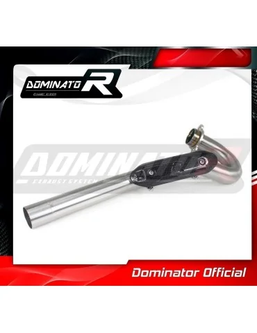 Coude de collecteur d'échappement Dominator pour Honda CRF 450 R (2002-2003)