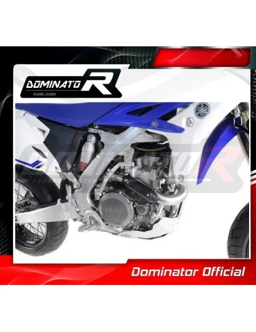 Coude de collecteur d'échappement Dominator pour Yamaha WR 450 F (2012-2015)