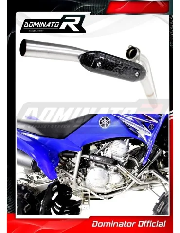 Coude de collecteur d'échappement Dominator pour Yamaha YFM 250 Raptor (2008-2013)