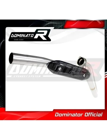 Coude de collecteur d'échappement Dominator pour Yamaha YFM 250 Raptor (2008-2013)