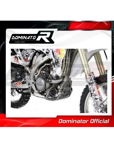 Coude de collecteur d'échappement Dominator pour Yamaha WR 250F (2001-2006)