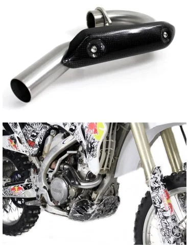 Coude de collecteur d'échappement Dominator pour Yamaha WR 250F (2007-2013)