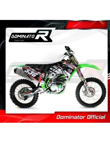 Coude de collecteur d'échappement Dominator pour Kawasaki KX 450 F KXF (2012-2015)