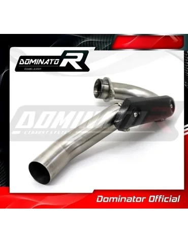 Coude de collecteur d'échappement Dominator pour Honda CRF 450 R (2004-2008)