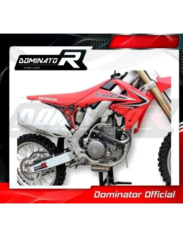 Coude de collecteur d'échappement Dominator pour Honda CRF 250 R (2011-2013)