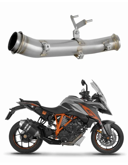 Tube central de liaison inox Dominator pour KTM 1290 Super Duke GT (2016-2024)
