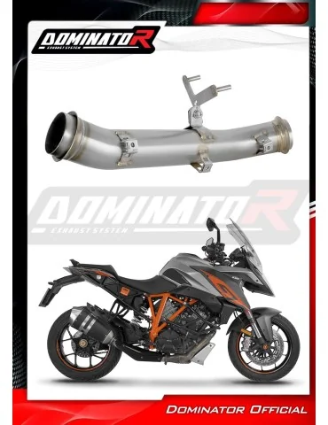 Tube central de liaison inox Dominator pour KTM 1290 Super Duke GT (2016-2024)