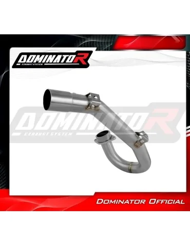 Collecteur d'échappement inox Dominator pour Honda CRF 300L / Rally (2021-2023)