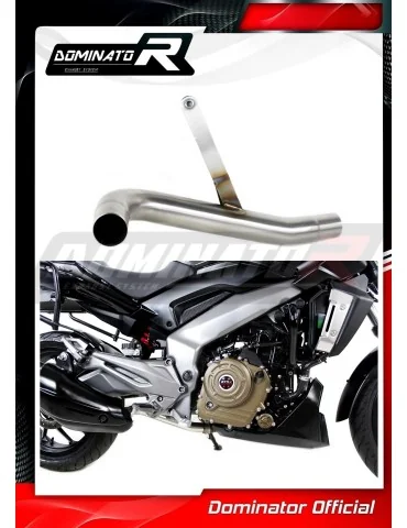 Décatalyseur inox Dominator pour Bajaj Dominar 400 2016-2018