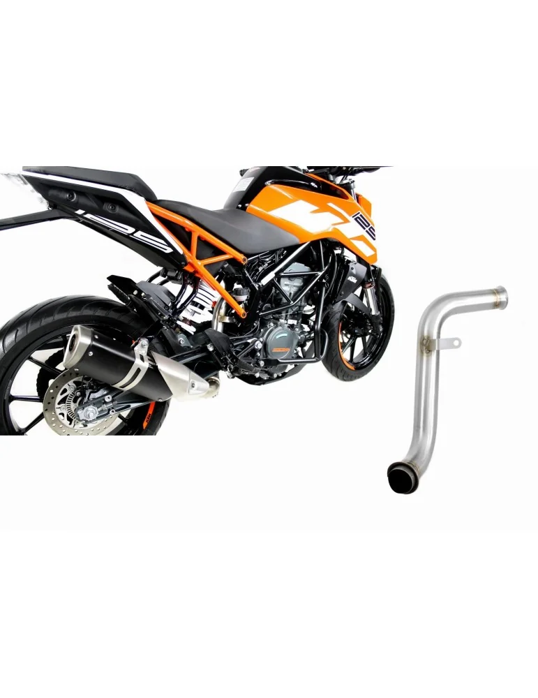 Décatalyseur inox Dominator pour KTM 125 Duke 2017-2020