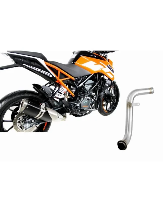 Décatalyseur inox Dominator pour KTM 125 Duke 2017-2020