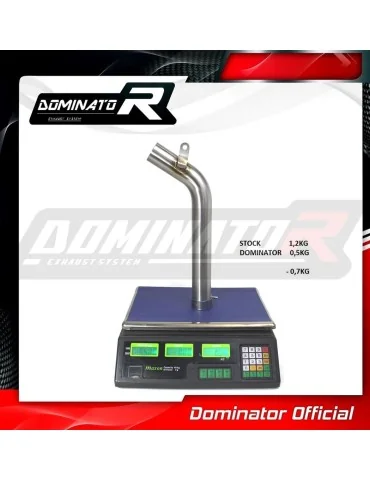 Décatalyseur inox Dominator pour Yamaha FZ6 Fazer S2 2006-2010