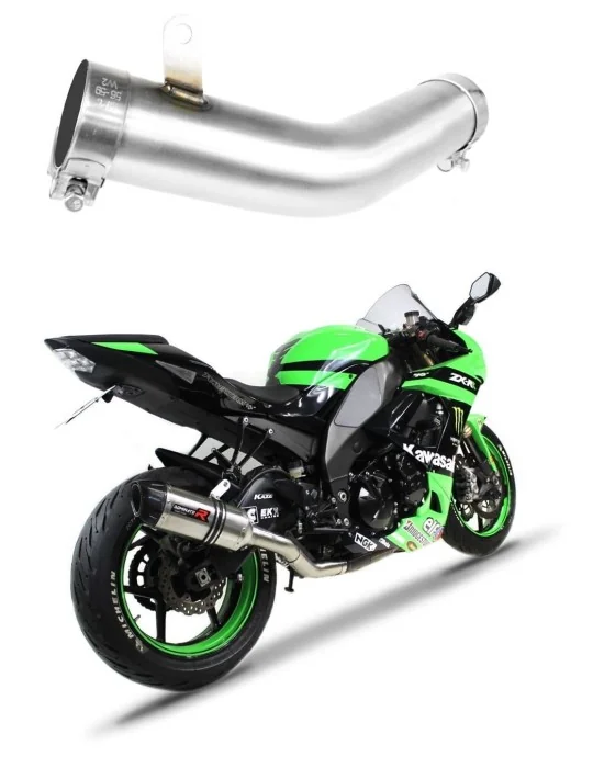 Décatalyseur inox Dominator pour Kawasaki ZX10R 2008-2010