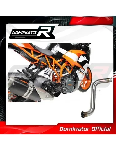 Décatalyseur inox Dominator pour KTM RC 390 2017-2020
