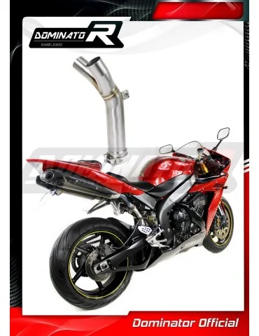 Décatalyseur inox Dominator pour Yamaha YZF R1 1000 RN12 2004-2006
