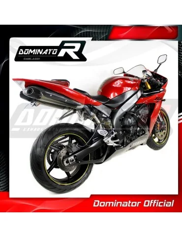 Décatalyseur inox Dominator pour Yamaha YZF R1 1000 RN12 2004-2006
