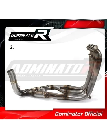 Décatalyseur inox Dominator pour Honda CBR 1000RR 2004-2007